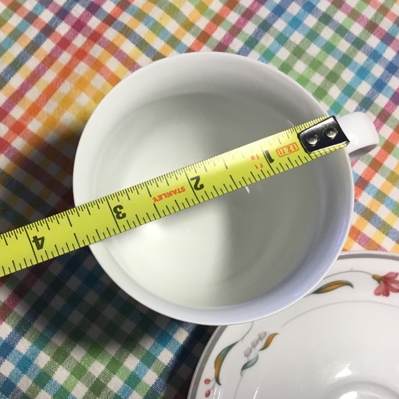 Christopher Stuart Fine China Melrose Set of 2 Cups 2 Saucers Creamer Sugar Bowl - Picture 15 of 16